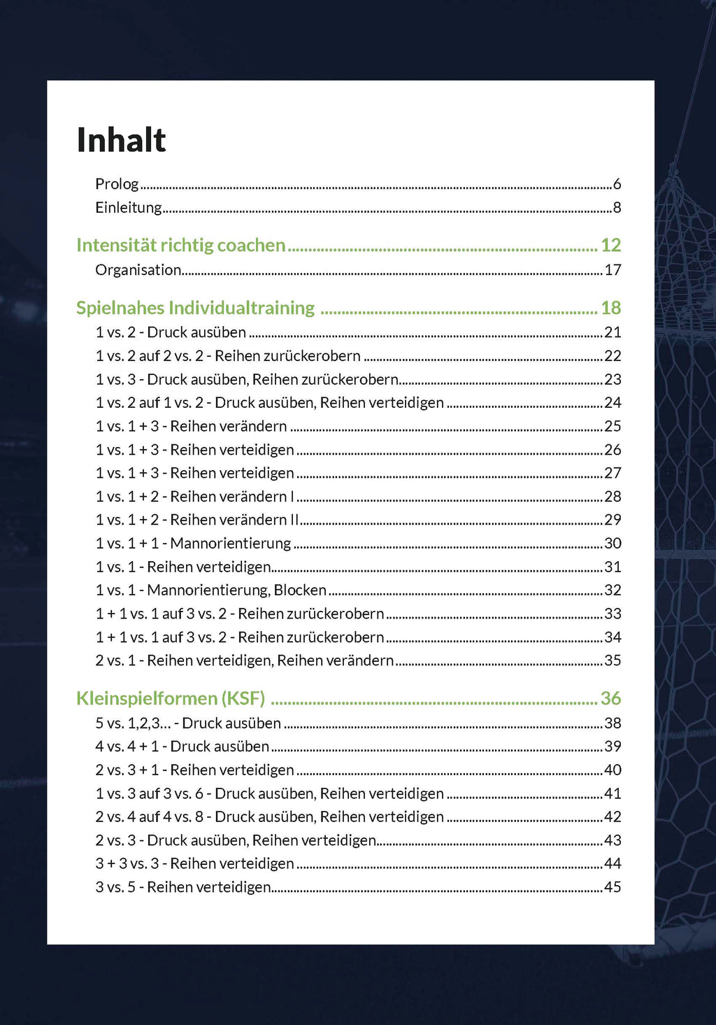 Pressing Spielformen