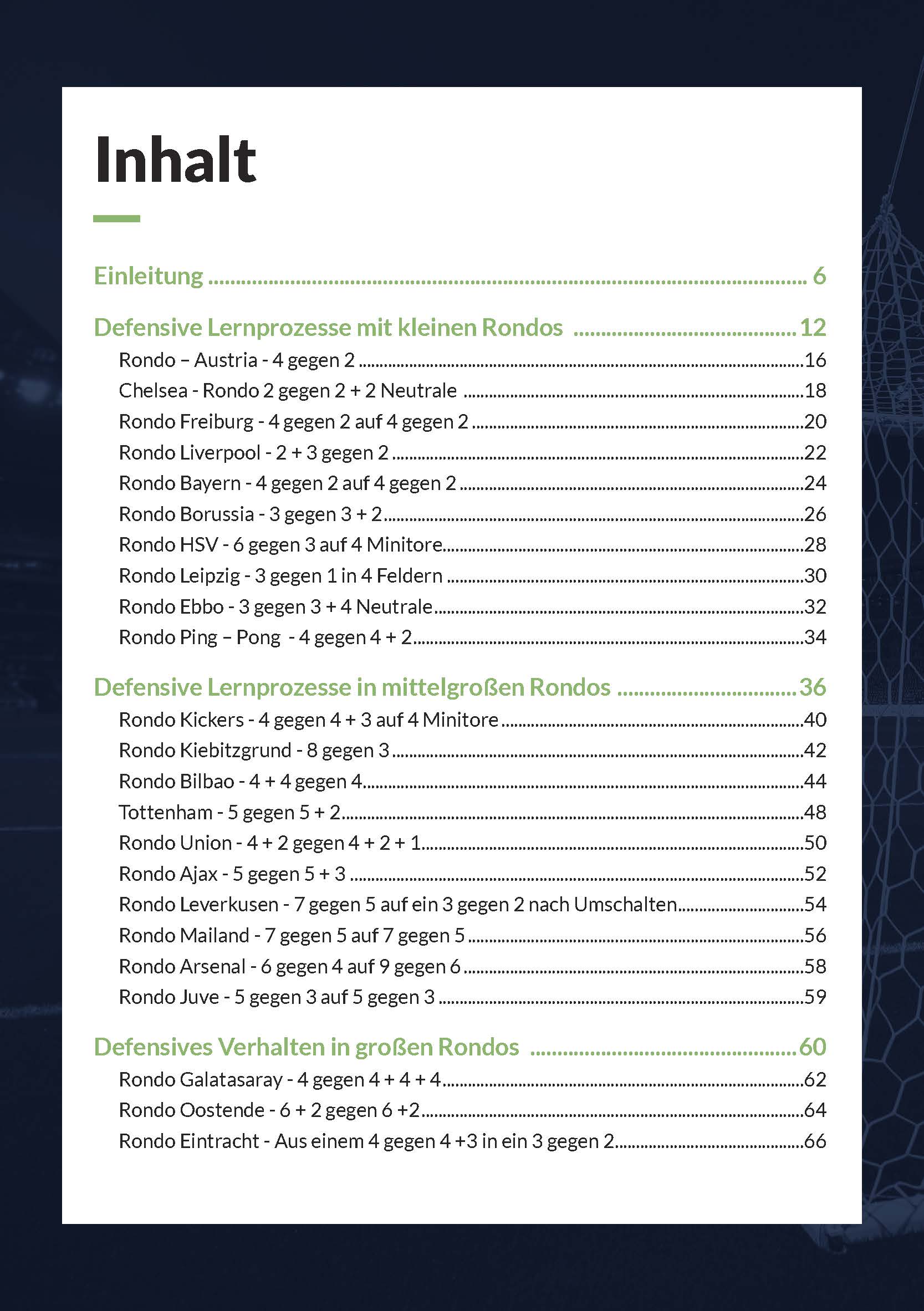 Rondos aus defensiver Sicht