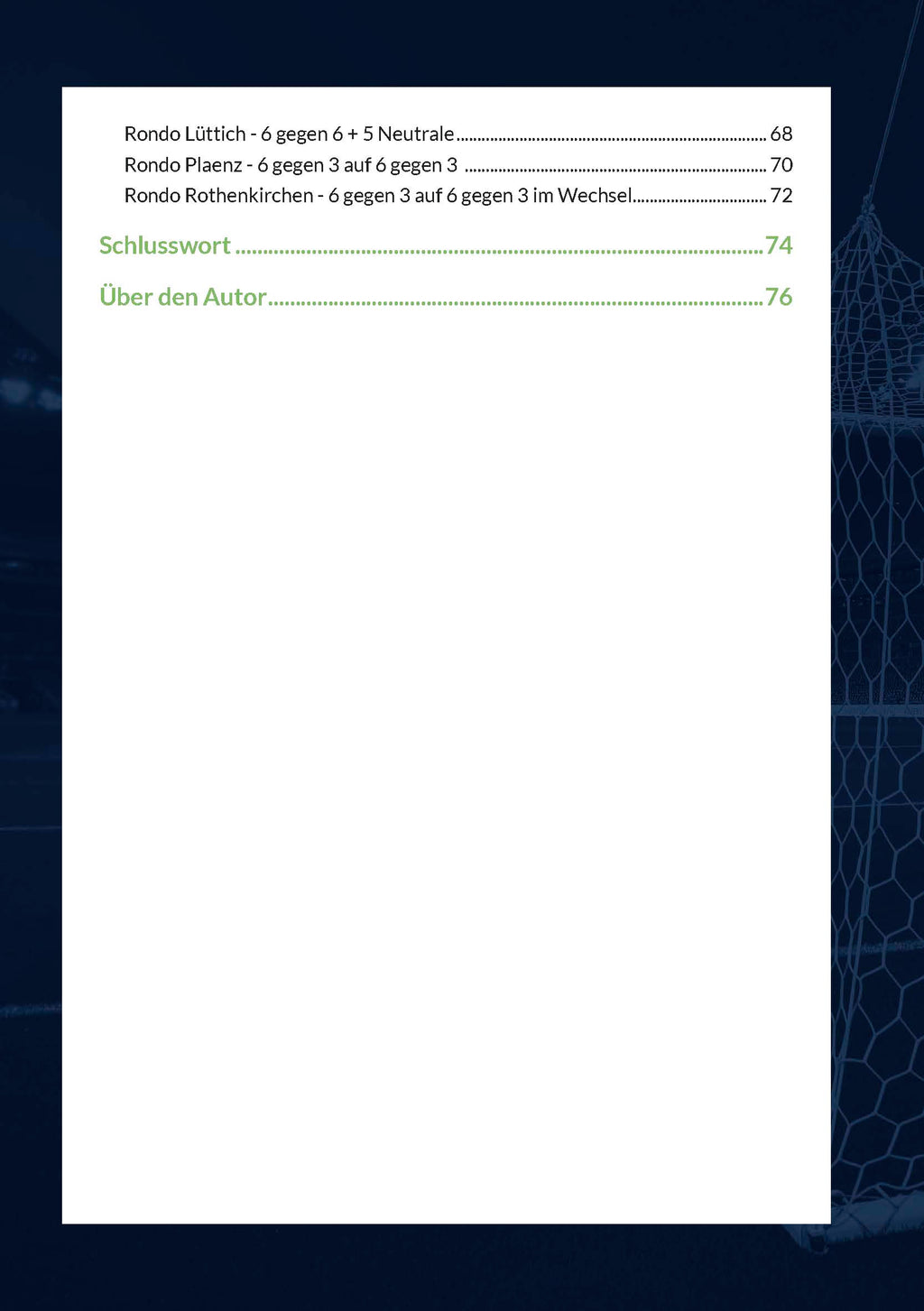 Rondos aus defensiver Sicht