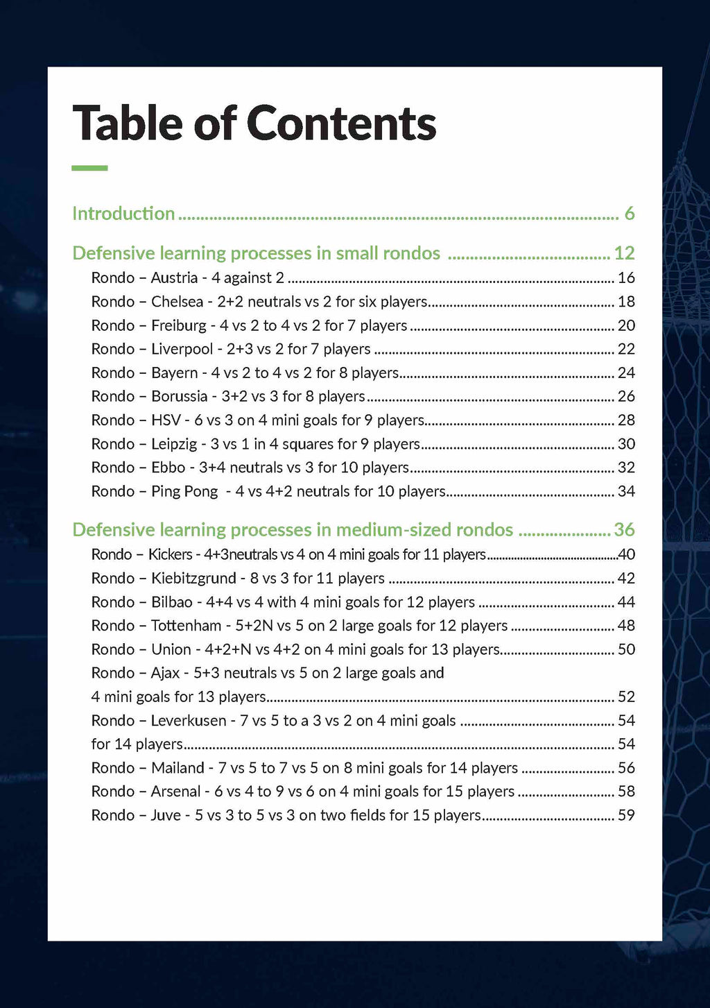 Rondos from a Defensive Perspective
