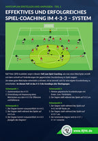 Spielcoaching im 4-3-3 - System