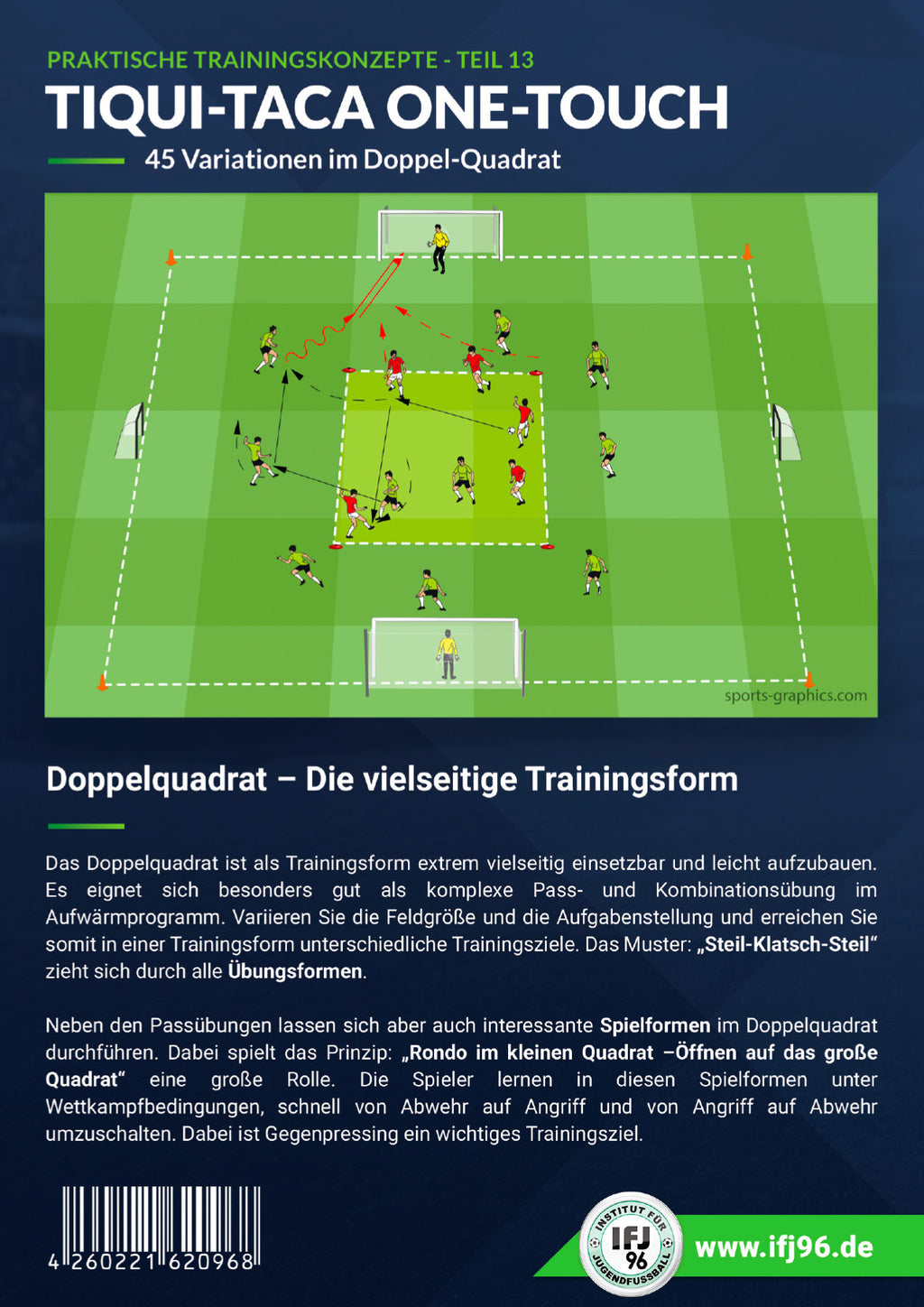Tiqui Taca - One Touch - 45 Variationen im Doppel-Quadrat