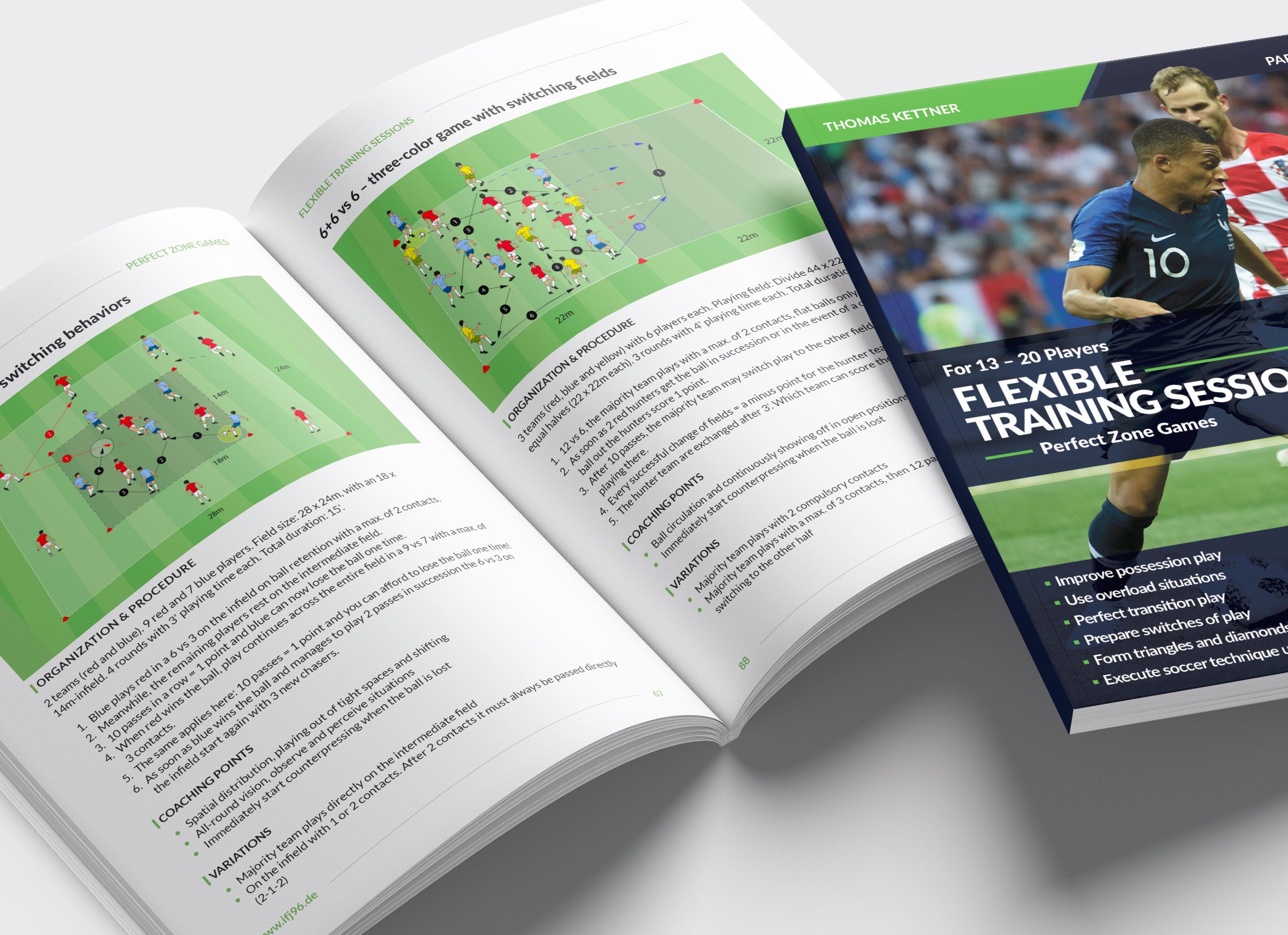 Winner Flex Training.pdf Flexible Training Sessions 6 - Zone Games for 13-20 Players – Institut ...