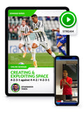 Creating and exploiting space (4-2-3-1 against 4-4-2 / 4-2-3-1)
