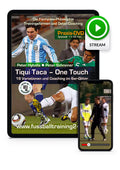 Tiqui Taca - One Touch - 19 Variationen und Coaching im 6er-Gitter