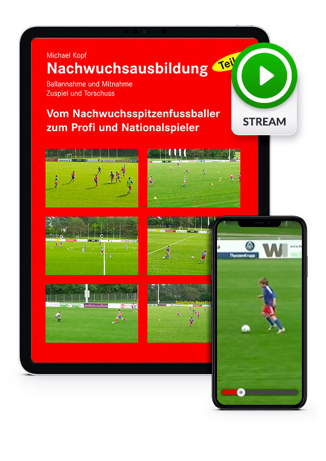 Fußball-Nachwuchsausbildung 2 - Vom Spitzenfußballer zum Profi
