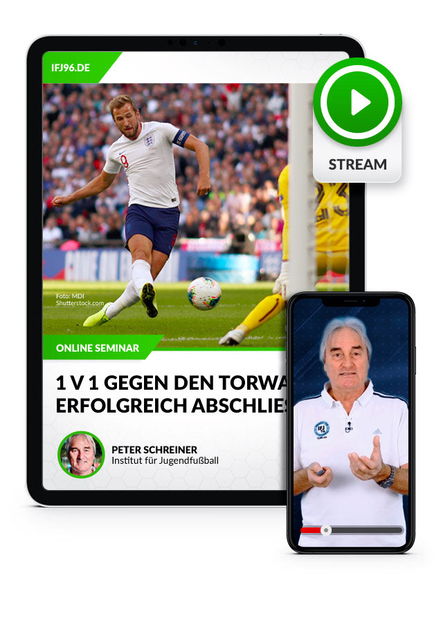 1 v 1 gegen den Torwart erfolgreich abschließen