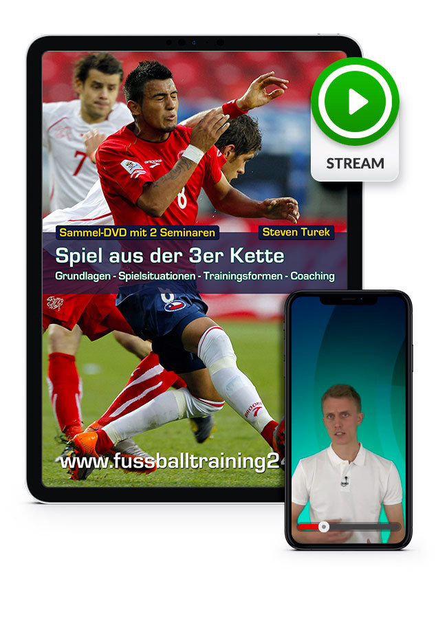 Spiel aus der 3er Kette 1+2