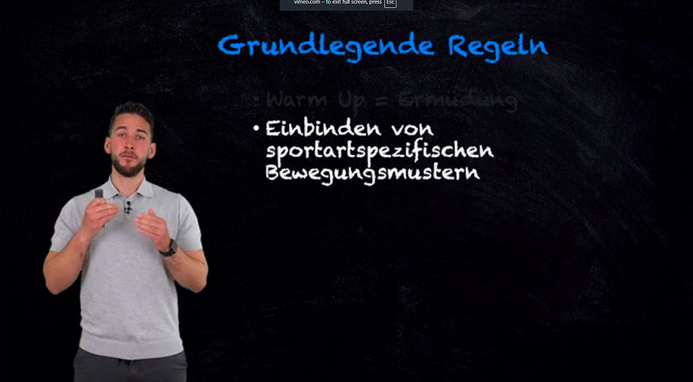 Trainingsvorbereitung  - Masterclass -  Coach²