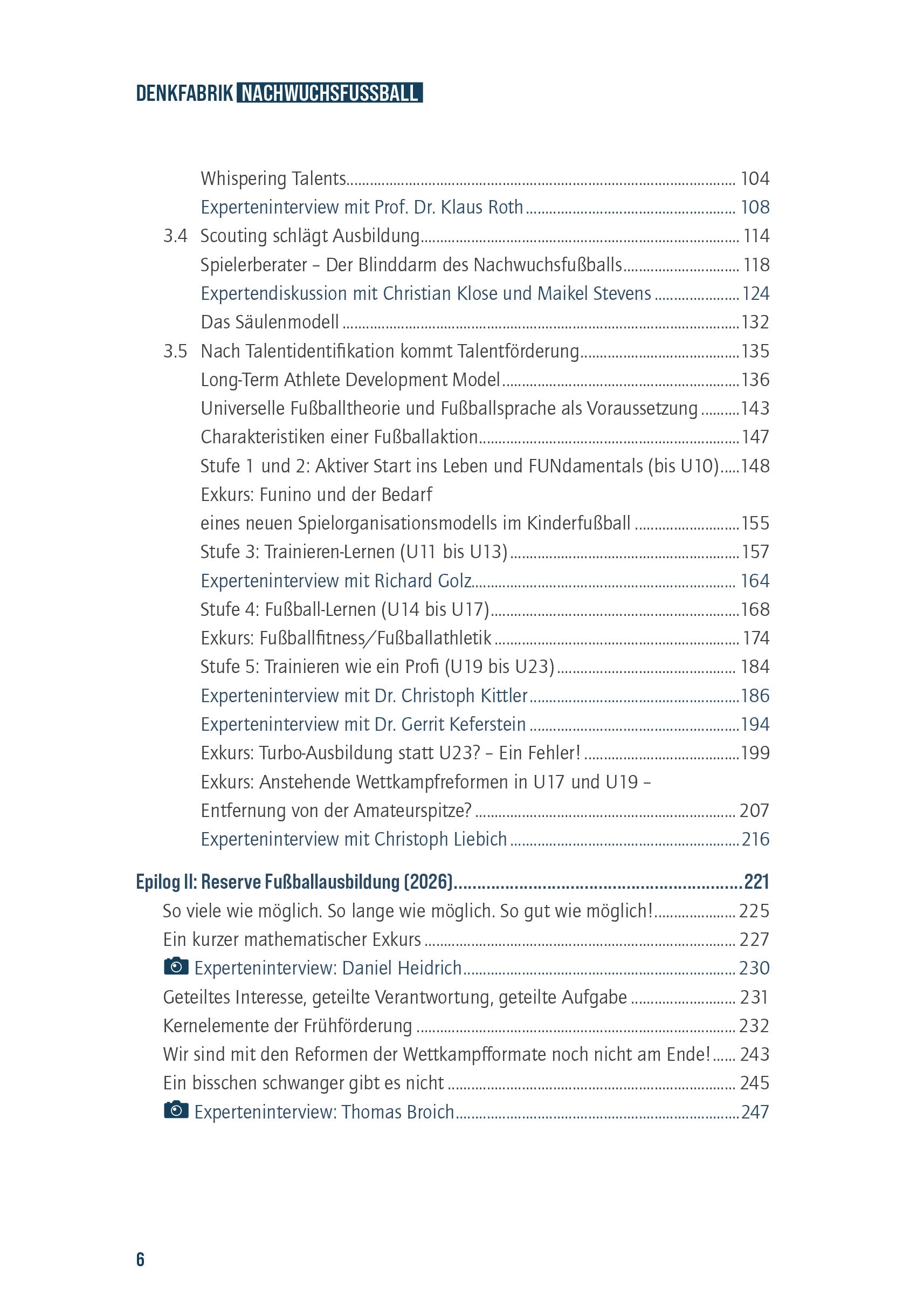 Denkfabrik Nachwuchsfußball