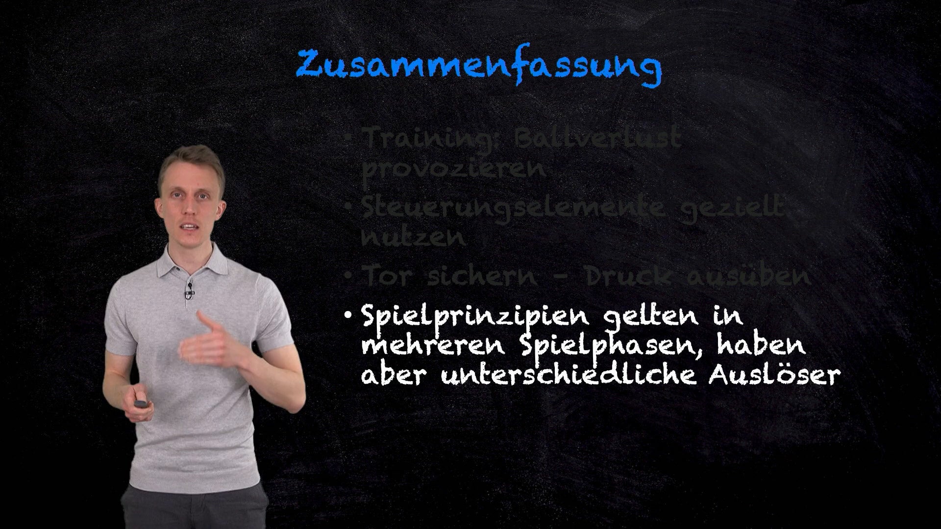 Spielprinzipien - Masterclass - Coach²