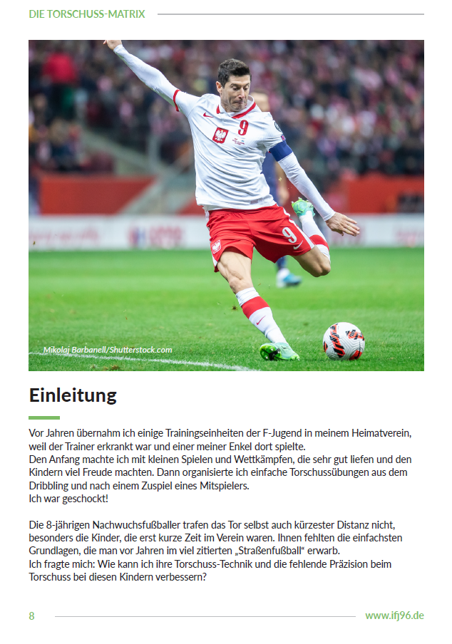 Torschusstraining - Übungen und Spielformen