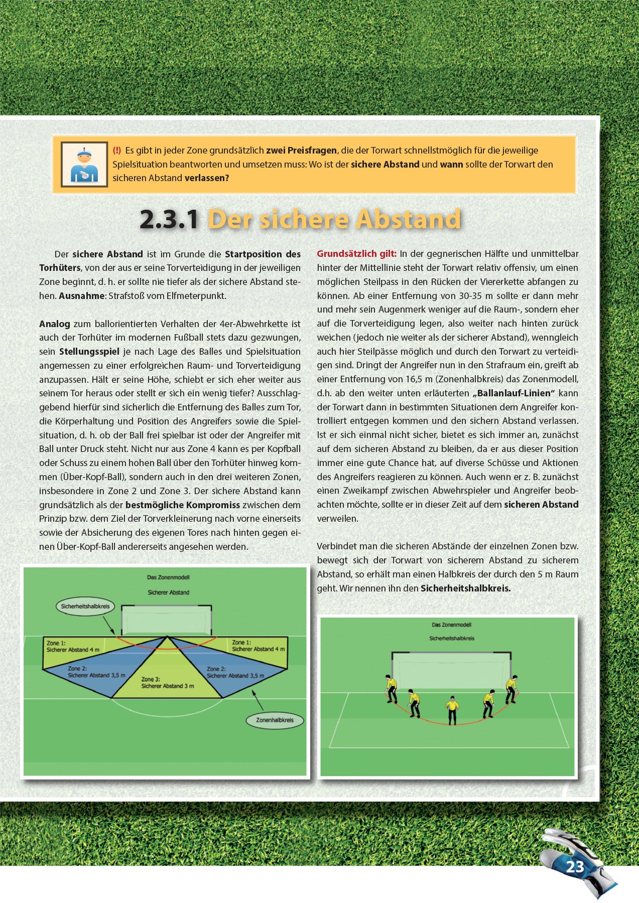 Das moderne Torwarttraining im Fußball - Teil 1 - Das Zonentraining (Einführung)