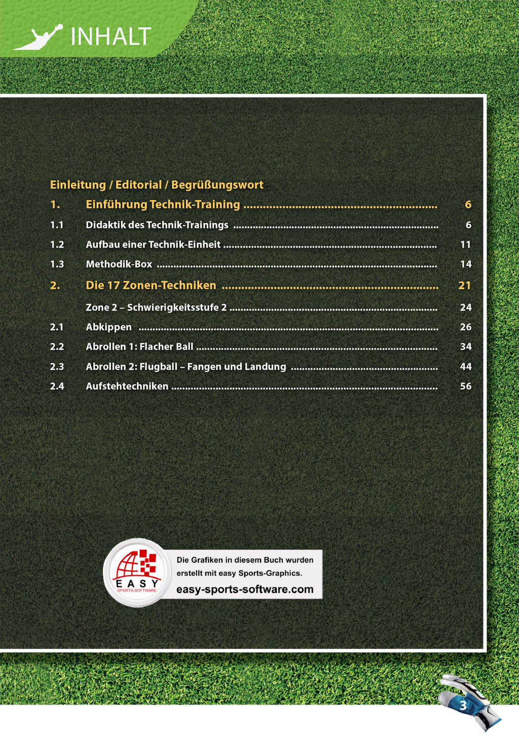 Das moderne Torwarttraining im Fußball - Teil 3 - 17 Zonen-Techniken (Zone 2)