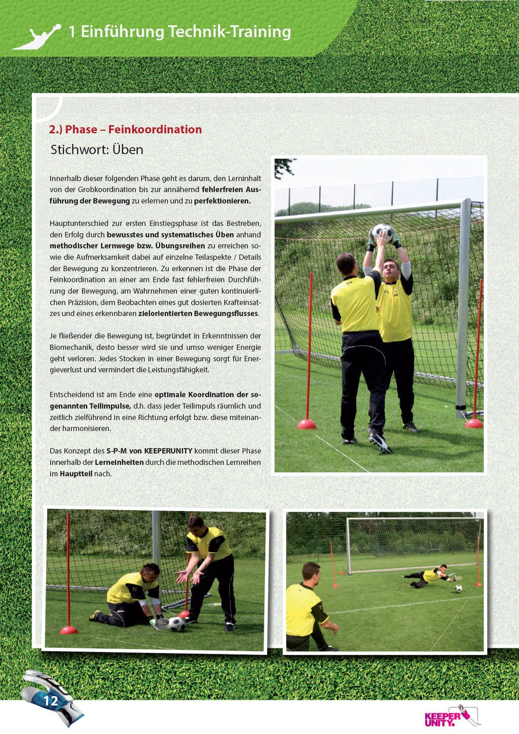 Das moderne Torwarttraining im Fußball - Teil 4 - 17 Zonen-Techniken (Zone 3)