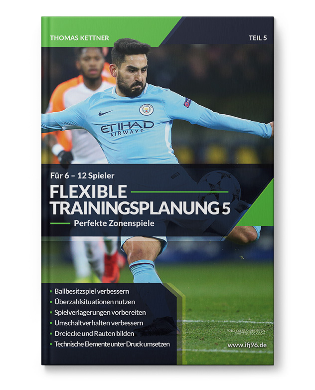 Flexible-Trainingsplanung-5_Heft_110158 Flexible Trainingsplanung 5 - Zonenspiele für 6 bis 12 Spieler (Heft)