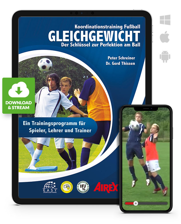 Koordination_Fussball_Gleichgewicht_Download_410033 Koordination Fußball - Gleichgewicht (Download)
