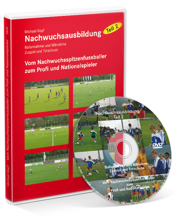 Fußball-Nachwuchsausbildung - Teil 2: Vom Spitzenfußballer zum Profi (DVD)