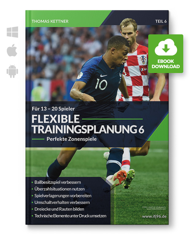 Flexible-Trainingsplanung-6_eBook_210133 Flexible Trainingsplanung 6 - Zonenspiele für 13 bis 20 Spieler (eBook)