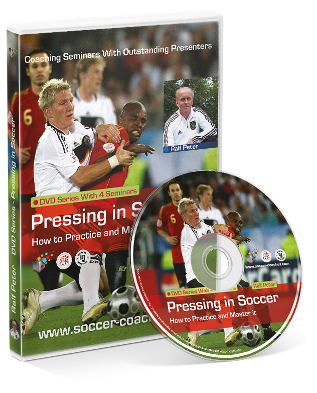 Pressing in Soccer (Seminar 1-4) with Ralf Peter (DVD)