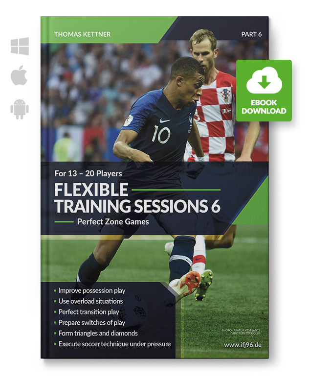 Flexible Training Sessions 6 - Zone Games for 13-20 Players (eBook)