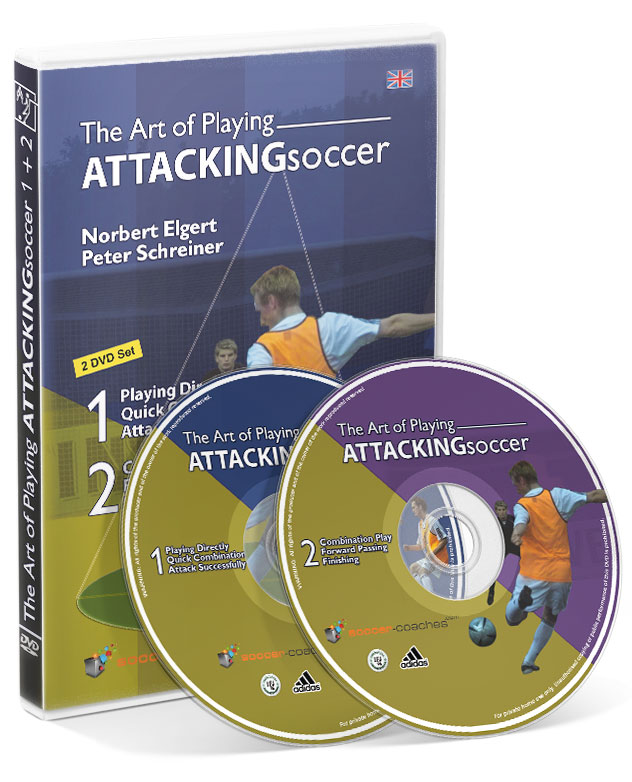 The Art of Playing Attacking Soccer - Part 1+2 (DVD)