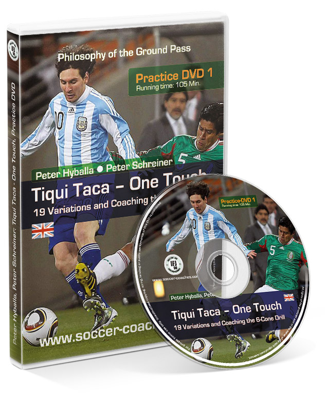 Tiqui Taca - One Touch - 19 Variations in the 6-Cone-Drill (DVD)