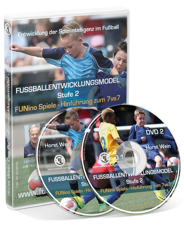 Spielintelligenz_Fussballentwicklungsmodell_2_DVD_610045 Das Fußballentwicklungsmodell - Stufe 2 (Doppel-DVD)