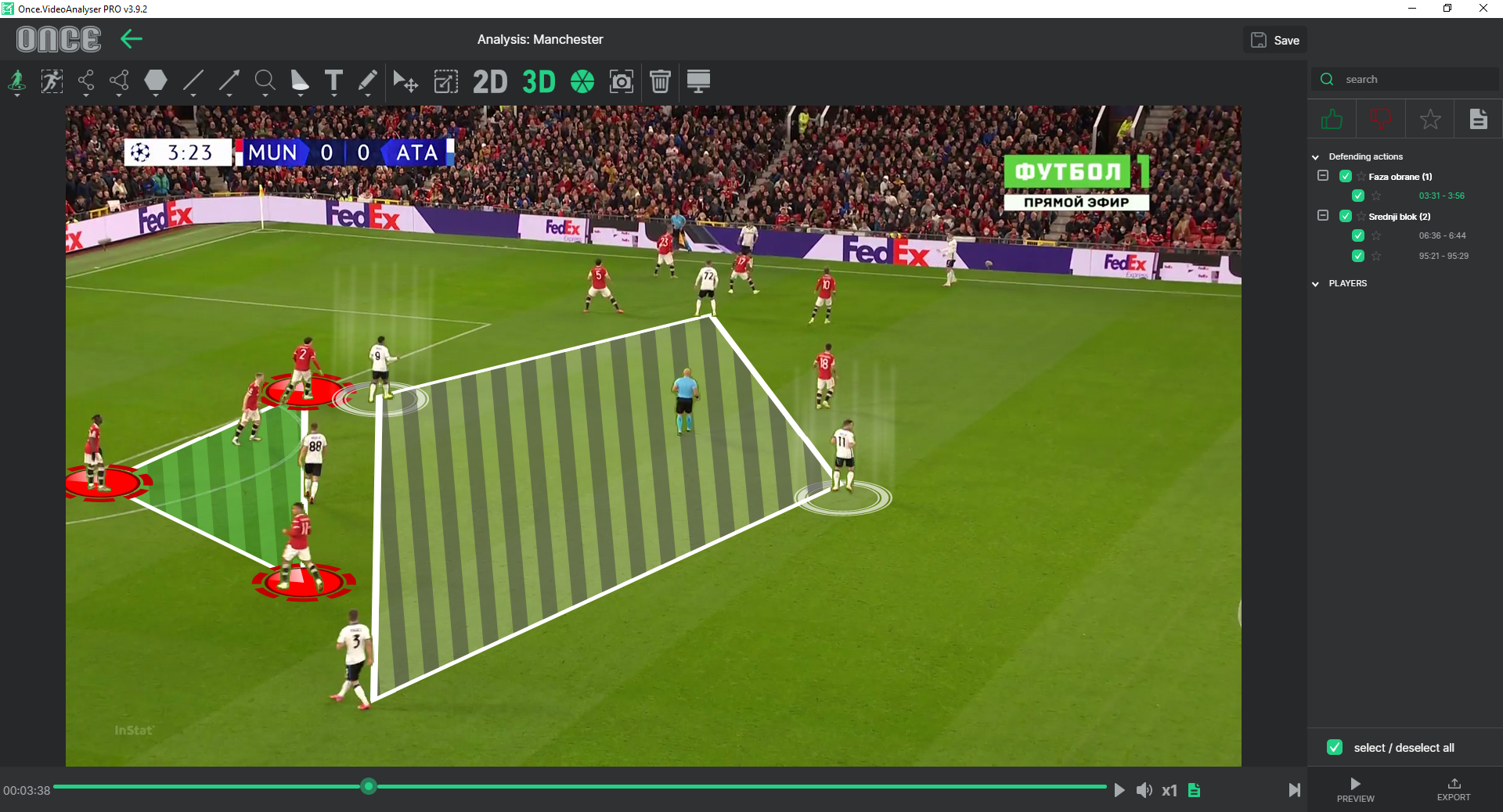 ONCE Fußball-Videoanalyse - monatlich - Basic