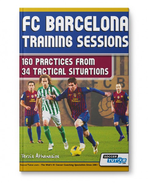 Fc Barcelona Training Sessions Book Attacking Soccer Books Booklets Ifj96 Webshop