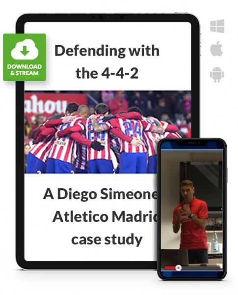 Defending with 4-4-2 (Atletico Madrid case study) (Download)
